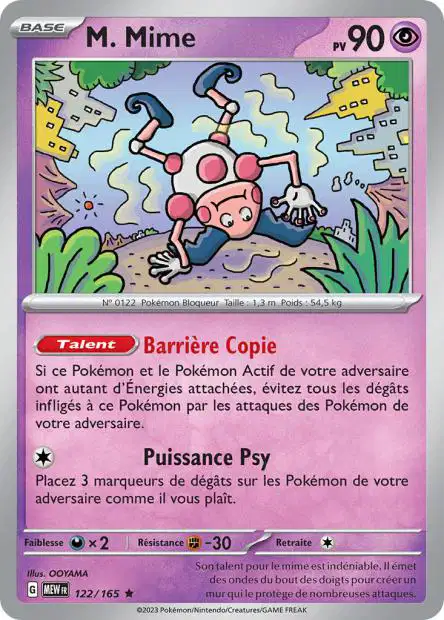M. Mime Reverse 122/165