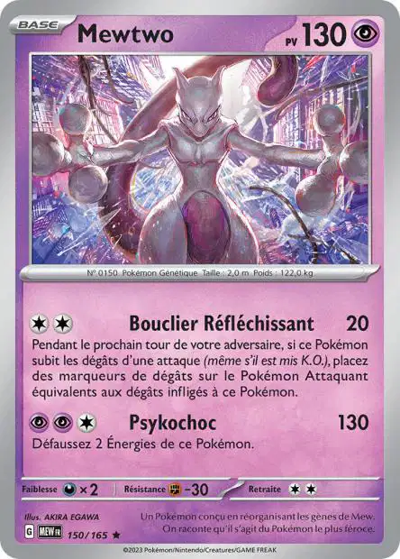 Mewtwo Reverse 150/165