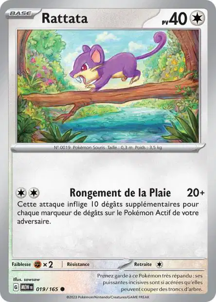 Rattata Reverse 19/165