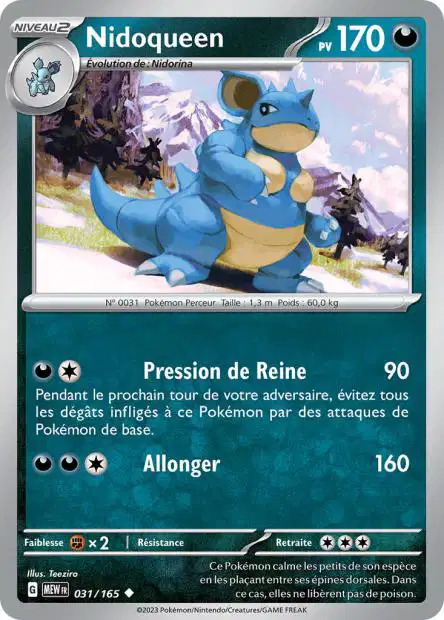 Nidoqueen Reverse 31/165