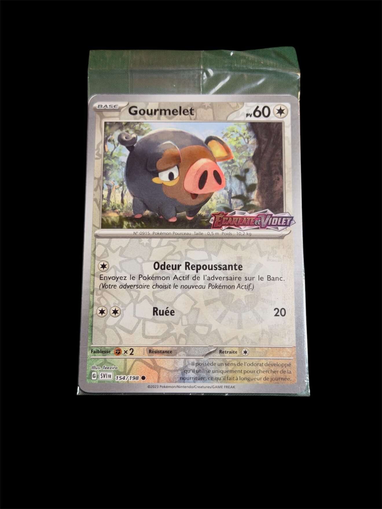 Gourmelet Stamp Écarlate et violet